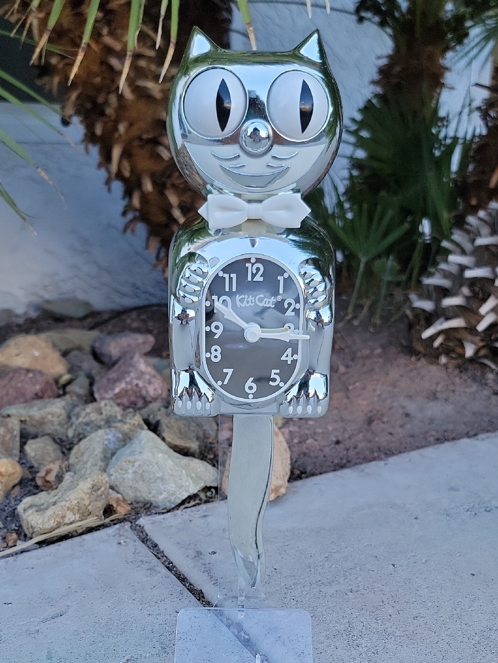 Millennium Kit-Cat Klock Rarest Kit Cat clock Chrome